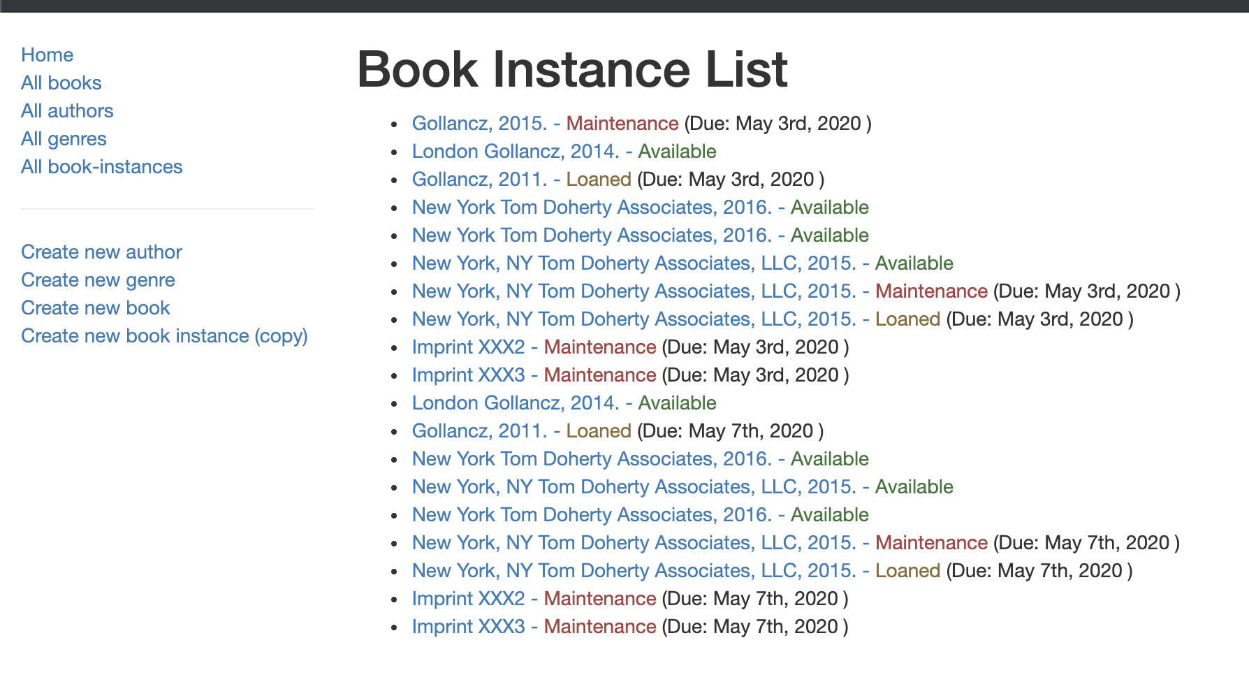 localLibrary screenshot